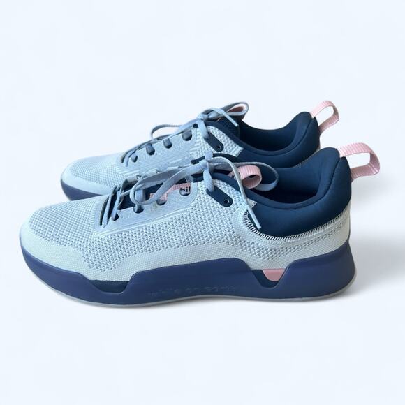 While On Earth Move Trainer Shoes Sneakers Glacier Lupin M 9.5 W 11 MINT - Picture 6 of 13